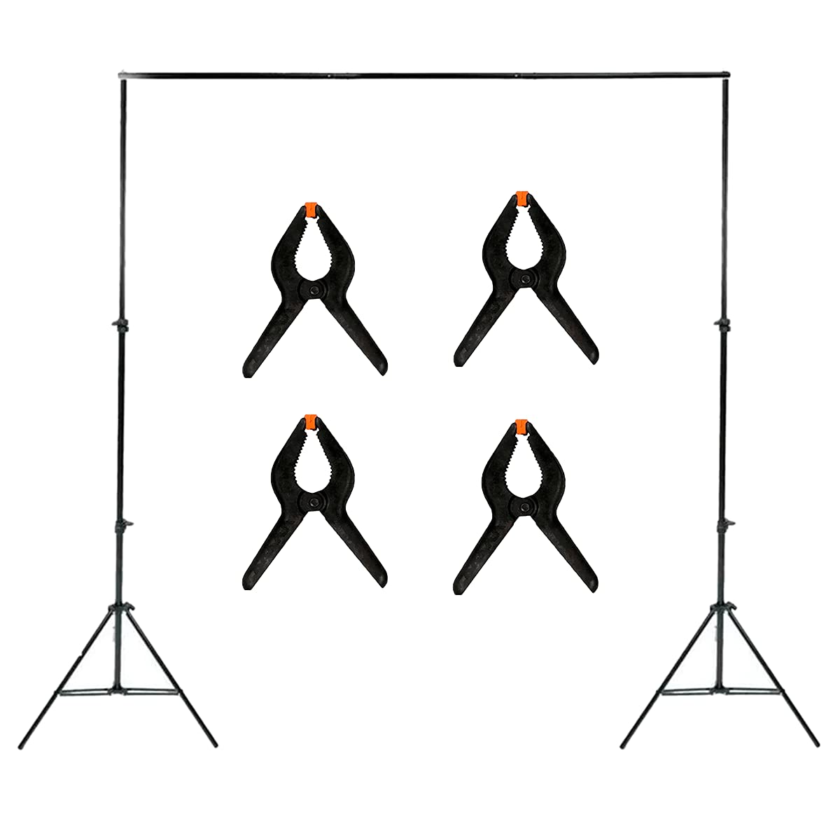 Suporte para Fundo Infinito 2m x 2m Sou Foto + Grampos Alicate Sou Foto GFI-001