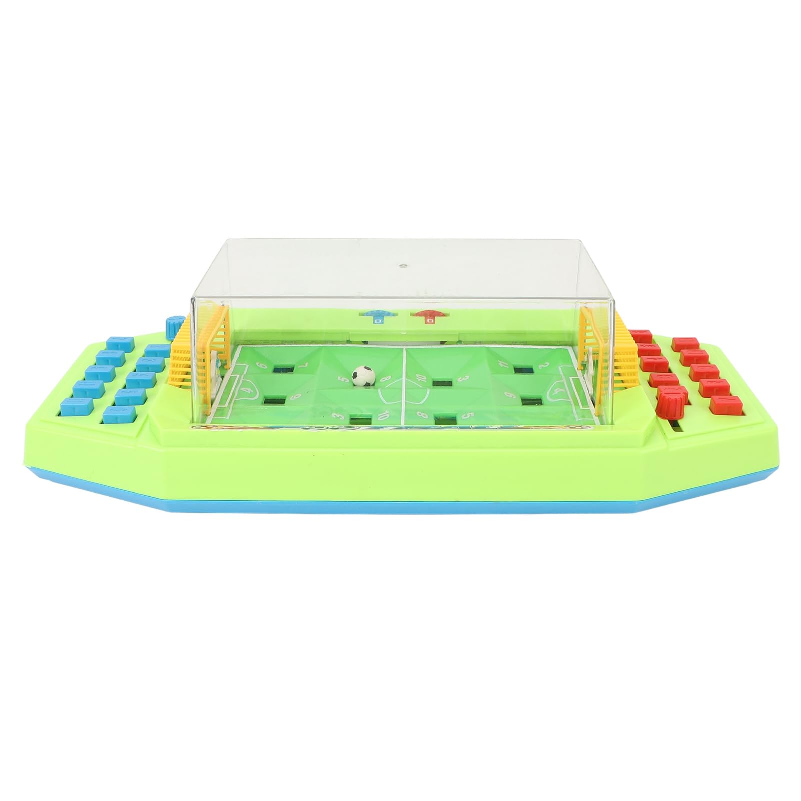 aqxreight Jogo de Futebol de Mesa para Crianças e Adultos Brinquedo de Futebol de Mesa para 2 Jogadores Com Jogo de Esportes Indoor Saltitante para Festa Em Família Sala de Jogos Escolar Verde