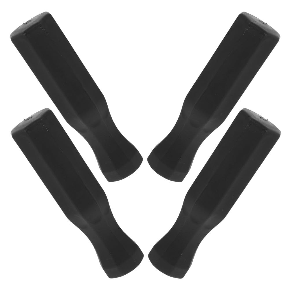 4 peças de pebolim substituíveis para matraquilhos, punhos de PVC resistentes ao desgaste com 16 mm de diâmetro, design leve e antiderrapante para acessórios de jogo de pebolim de mesa em casa