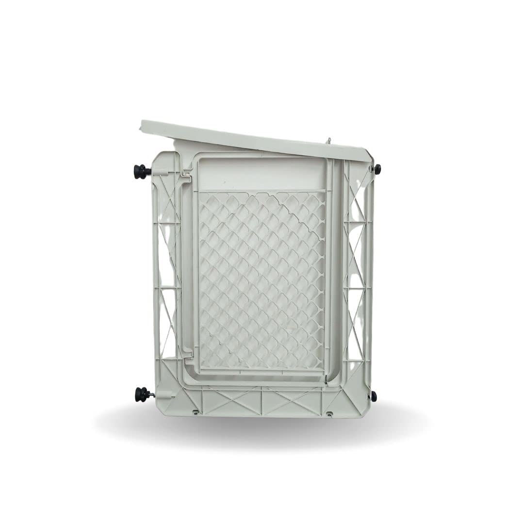 Furacão Pet Grade De Porta P/Caes Furacaopet - Branca