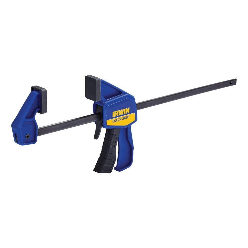 Irwin Mini Grampo Sargento 12 Polegadas, com Força de Aperto de 63kg, Abertura de Garganta de 30cm, Modelo 2006022