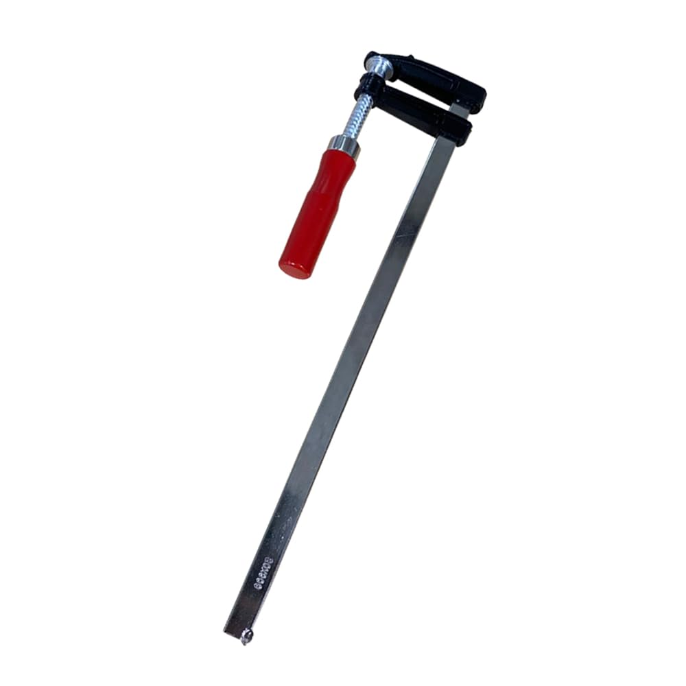 Grampo Sargento Para Marceneiro 12pol. 300mm Tipo F Cabo de Madeira Carpiteiro Niquelado Aço