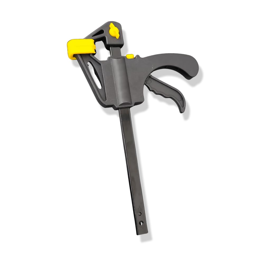 Grampo Sargento Marceneiro Universal Aperto Rapido 6pol. 150mm Tipo F Aperto 63kg Fixação Forte