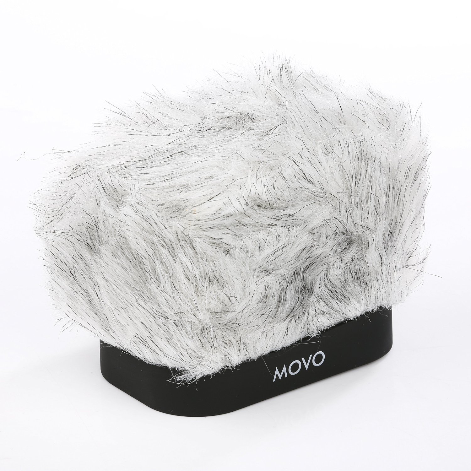 Movo WS-R30 Pára-brisas profissional peludo com tecnologia de espuma acústica para gravadores digitais portáteis Zoom H4n, H5, H6, Tascam DR-100 MKII e Sony PCM-D50