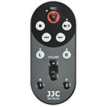 JJC Gravador remoto SR-RCH5 com fio para Zoom H5 Gravação de reprodução prática RCH-5 RCH5