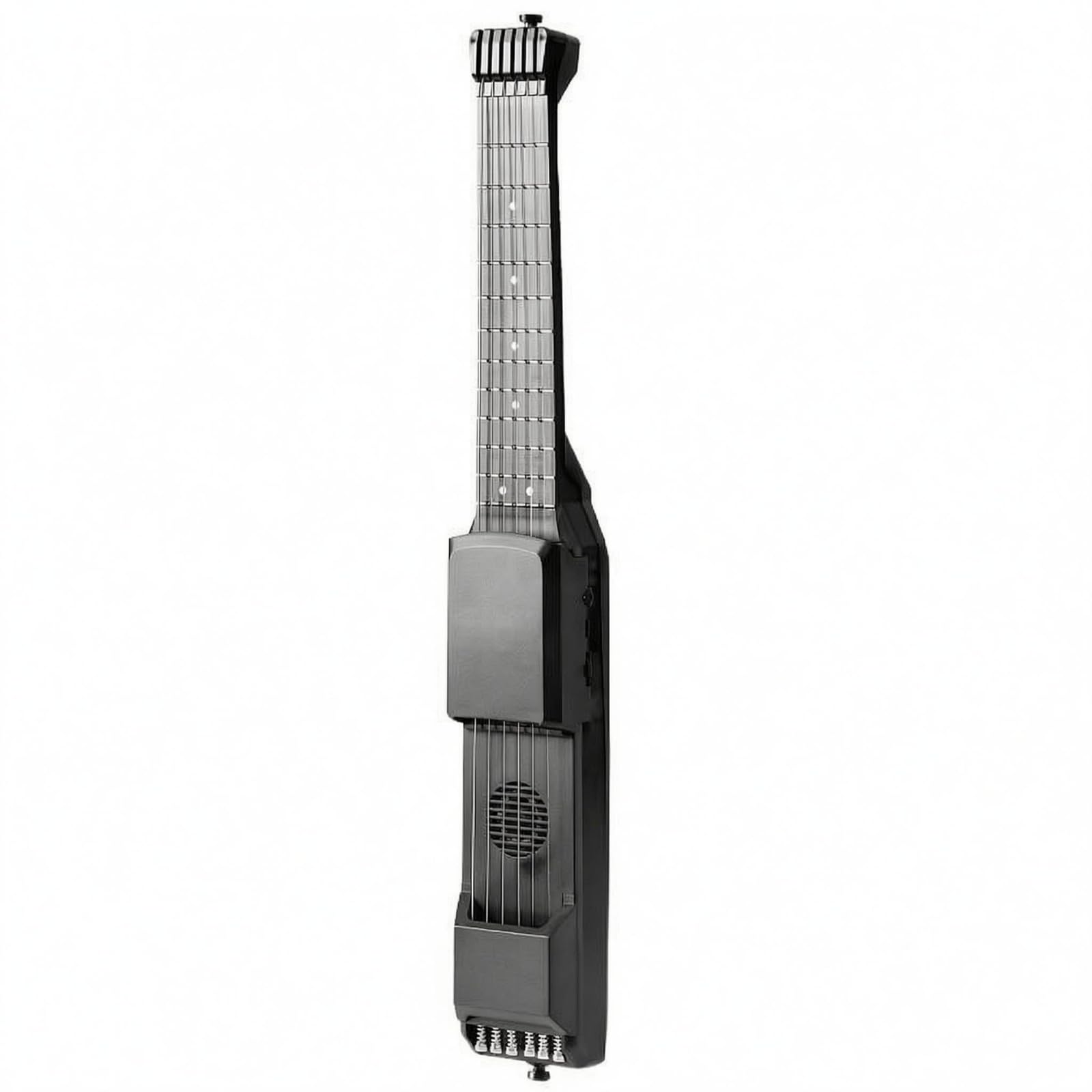Amagogo Guitarra elétrica infantil leve com controle de som integrado, instrumento musical compacto e portátil, ideal para iniciantes, Bluetooth Preto com Bolsa