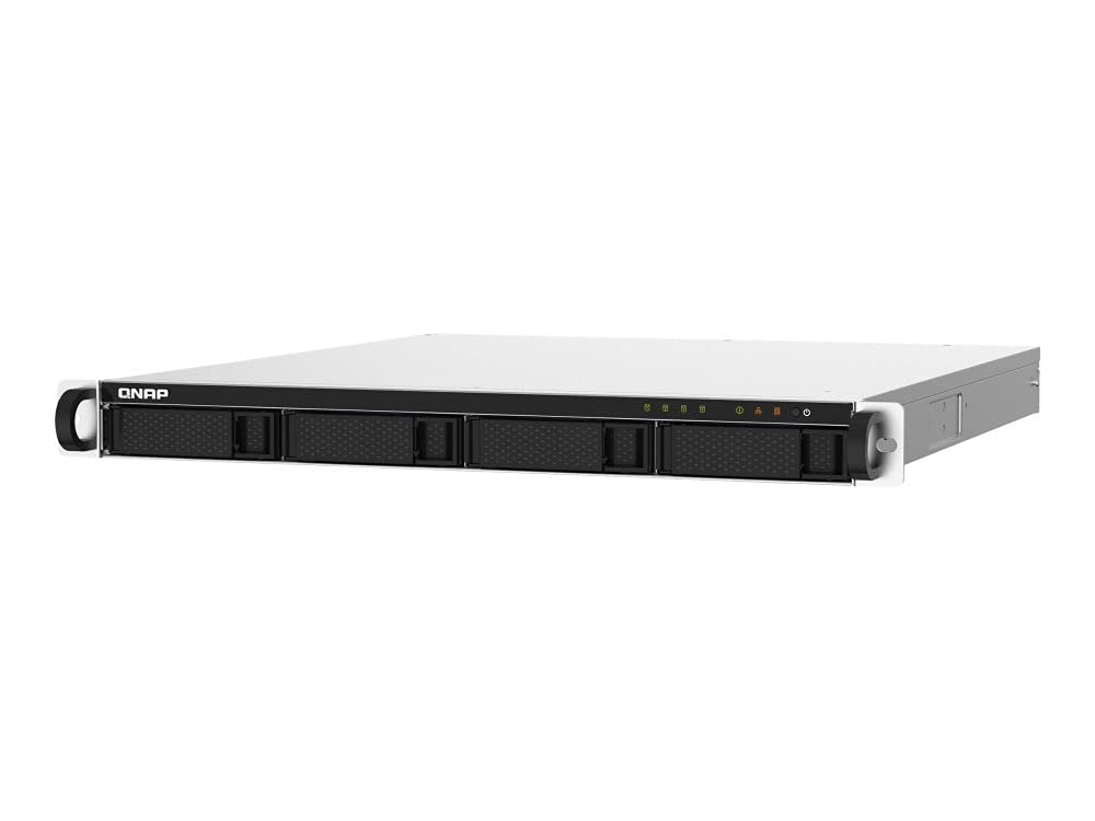Storage NAS QNAP TS-432PXU-2G-US 4 Baias, Cortex-A57 (4-Core), 2GB DDR4, 2x2.5G, 2xSFP+ 10G, 1PCIe, 4xUSB3.2, Rack 1U