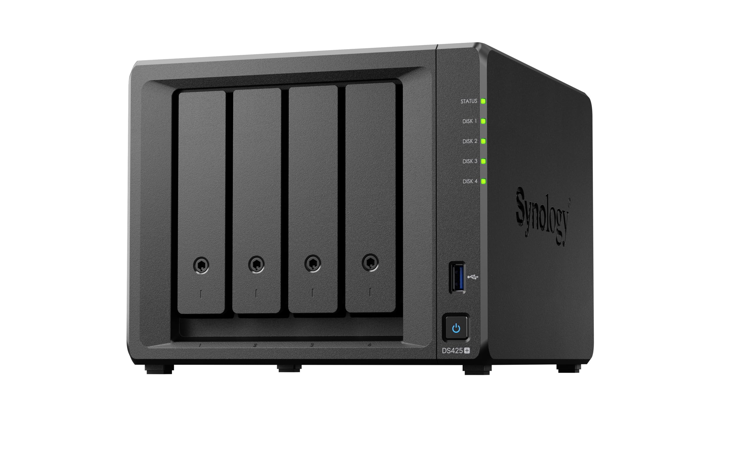 Synology DiskStation DS425+ de 4 compartimentos (sem disco)