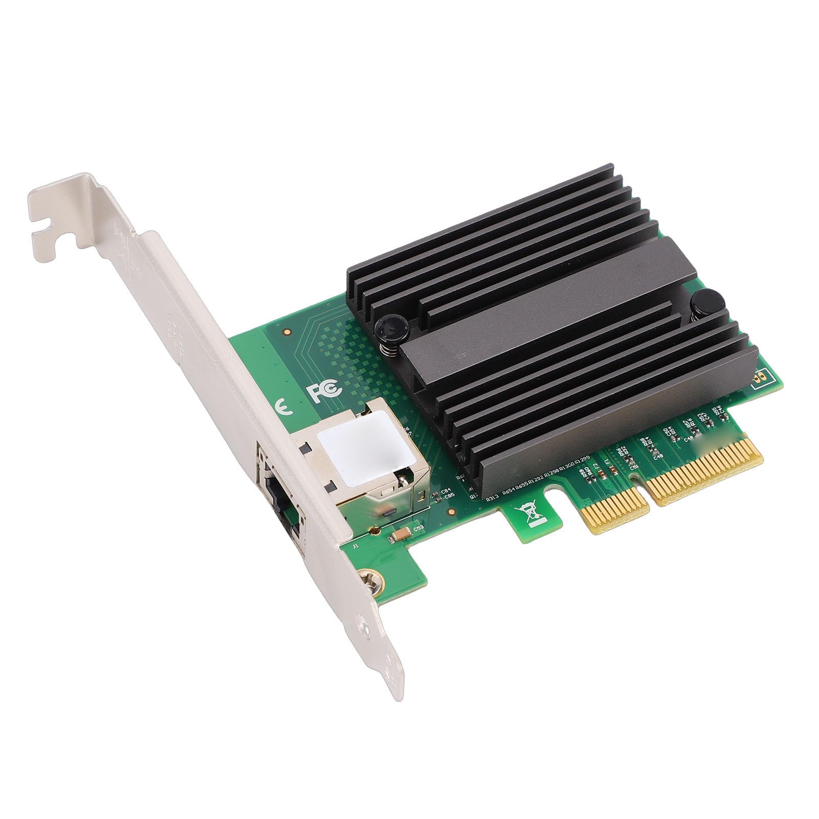 Jiawu Expansão Confiável da Placa de Interface do Adaptador de Rede Ethernet 10G para Roteadores Macios NAS do Servidor Design Banhado a Ouro para Estabilidade