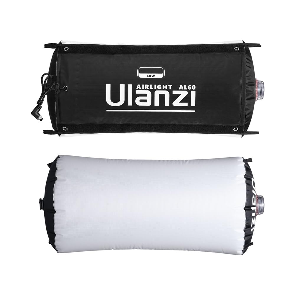 AL60 Luz Tubo LED 60W Profissional Portátil para Fotografia, Vídeo e Live Streaming - Iluminação Versátil com Bateria Interna para Criadores de Conteúdo