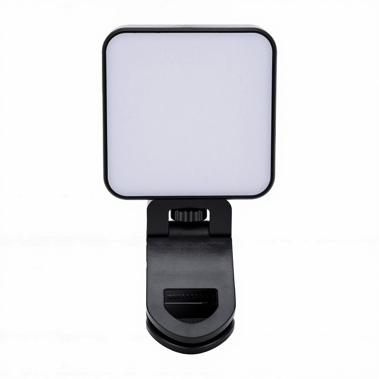 Keenso Luz Magnética para Selfie, ABS PC Liga de Alumínio LED Luz de Preenchimento de Telefone Com Rotação de 180 Graus Bateria Recarregável de 750mAh para Chamadas de Vídeo Streaming de Maquiagem