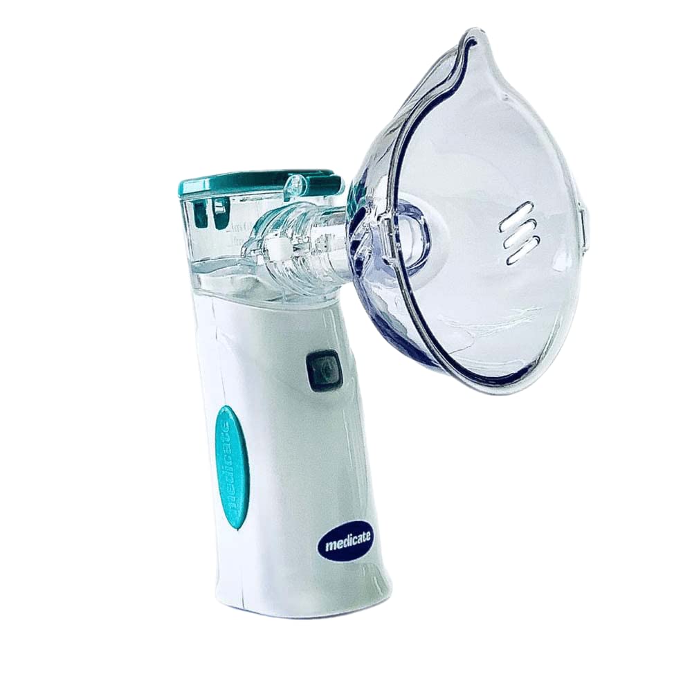 Medicate Inalador Portátil Mesh Colors Com Bateria Recarregável Verde