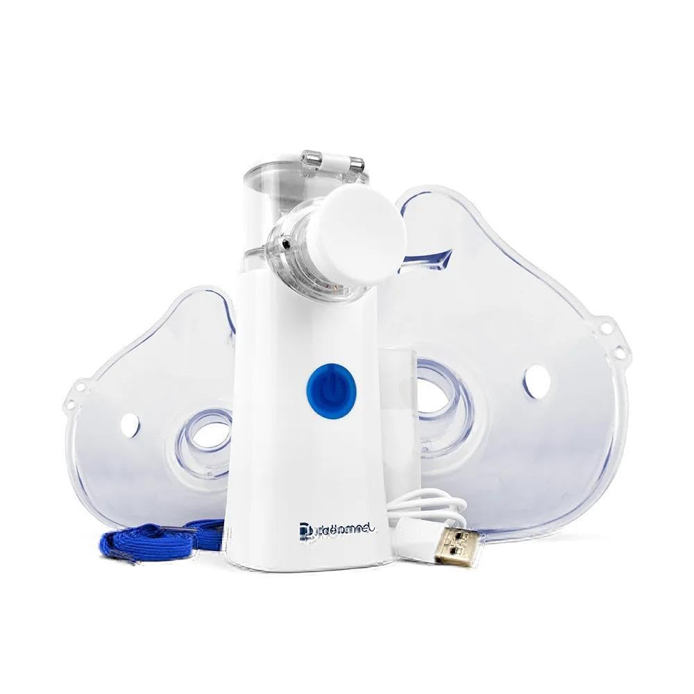 Nebulizador Mesh Inalador Ultrassônico Portátil Usb Bivolt Dellamed
