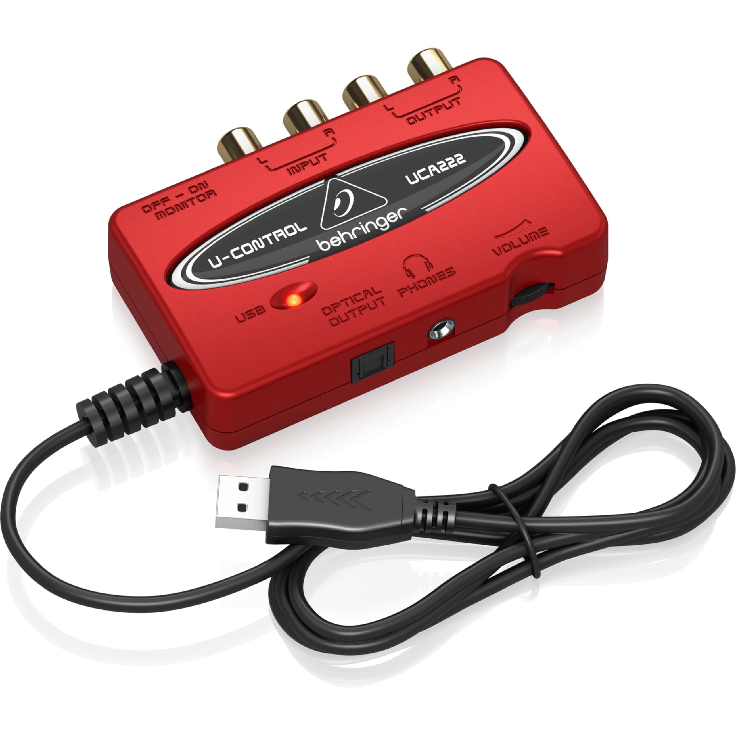 Interface de áudio USB Behringer U-Control UCA222