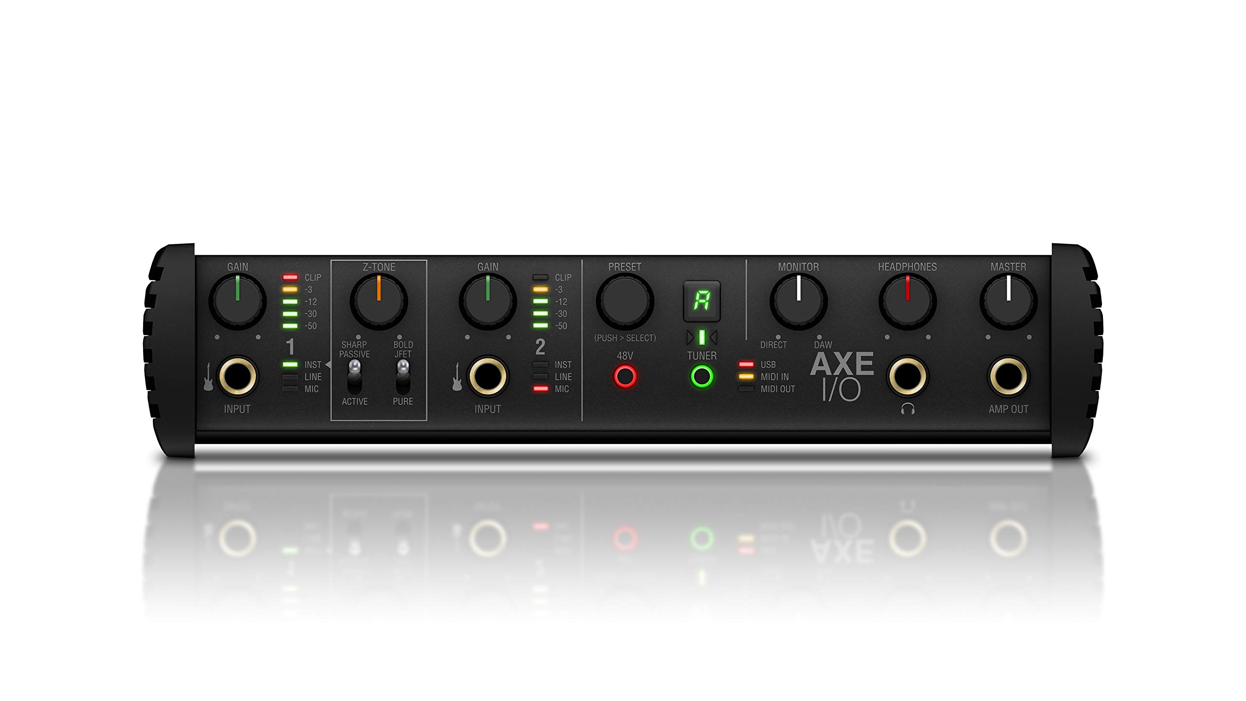 AXE I/O - Interface de áudio digital de 2 canais compatível com computadores Mac e PC