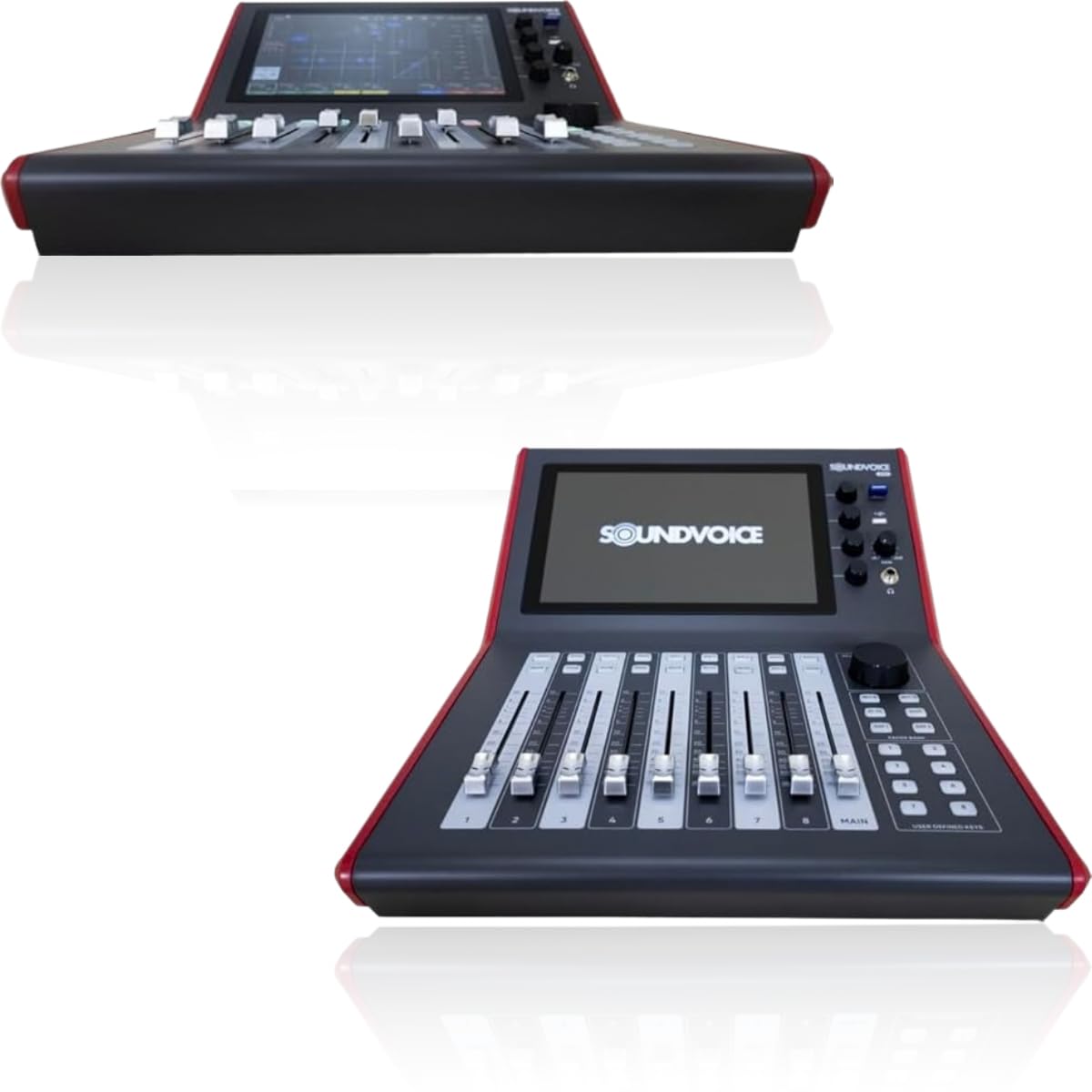 Mesa de Som Digital 16 Canais Mixer Profissional Interface USB Multipista WiFi Bluetooth Controlador de Áudio DJ Estúdio Gravação Podcast Live Equalizador Efeitos Console de Som Completa