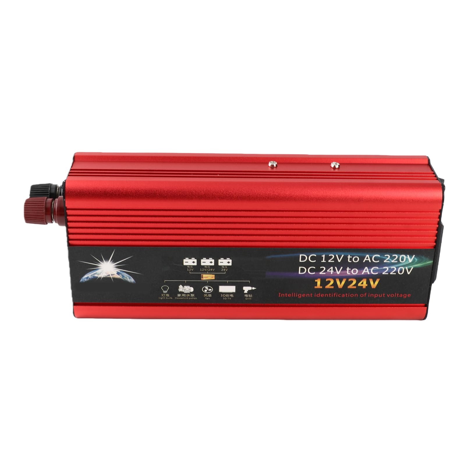 Ycauty Inversor Automotivo 2000W Com Indicação LCD