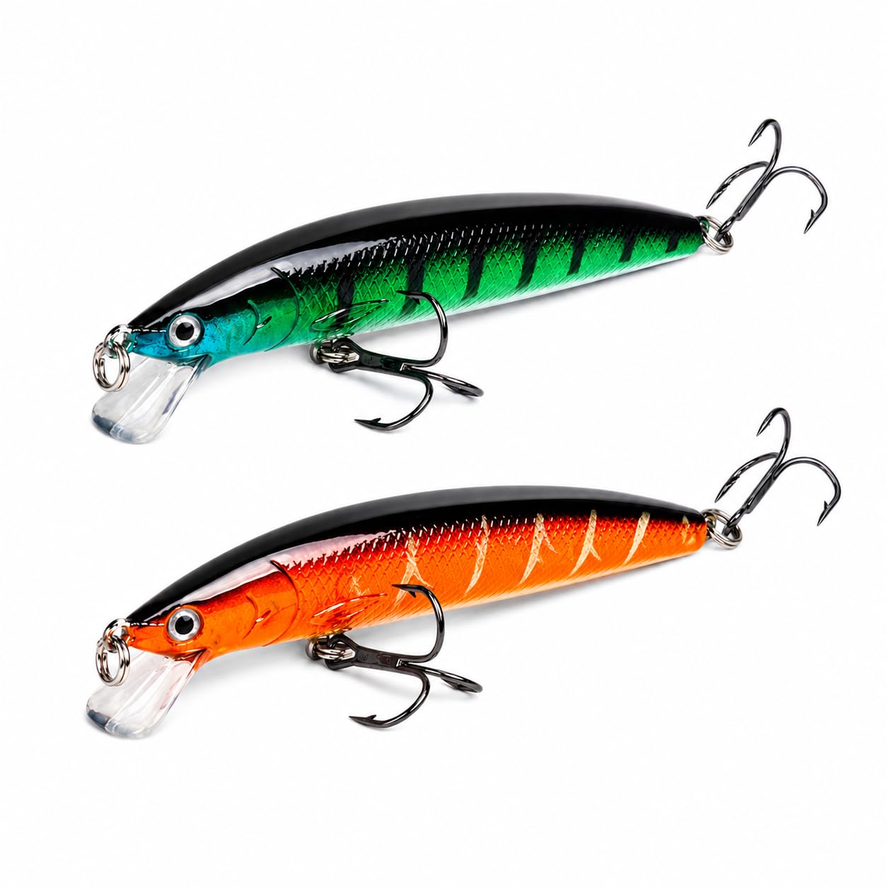 Isca Artificial Jig com Garatéia Kit 2 Unidades Pesca Esportiva para Tucunaré Traíra Dourado Robalo Isca Metálica Colorida para Peixes Predadores
