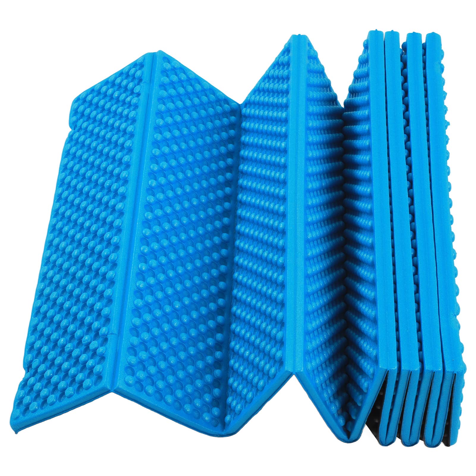 Akozon Akozon Double Double Egg Crate Sleeping Pad - Tapete de Sono Espessado para Acampamento Ao Ar Livre, 186x57cm, Ideal para Clima Frio, Leve e Portátil (#2)
