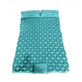 190 * 120 * 5 Cm Colchão Inflável Automático De Casal Sleeping Pad Ar Externo Portátil De Acampamento impermeável(verde claro 190 * 120 * 5 Cm)