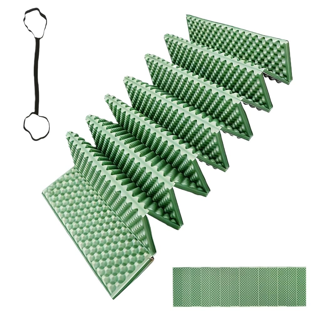 Tapete isolante térmico dobrável para acampamento à prova de umidade 183x60cm almofada de dormir externa
