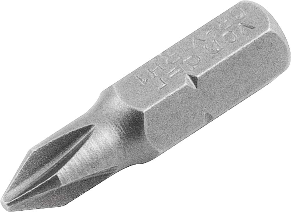 Vonder, Jogo de Bits/Ponteira Phillips, com Encaixe 1/4", Nº 1 X 25 Mm, Cartela com 5 Peças