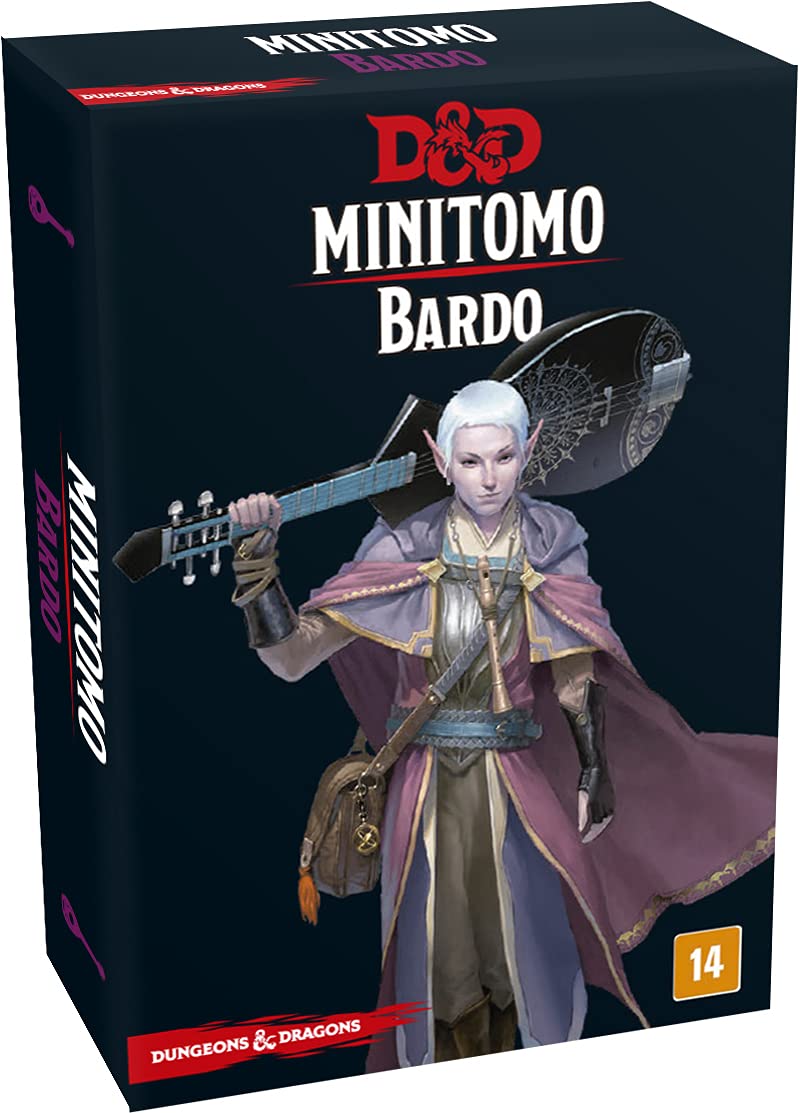 Dungeons & Dragons: Minitomo do Bardo, 2 a 20 jogadores, Idade+14