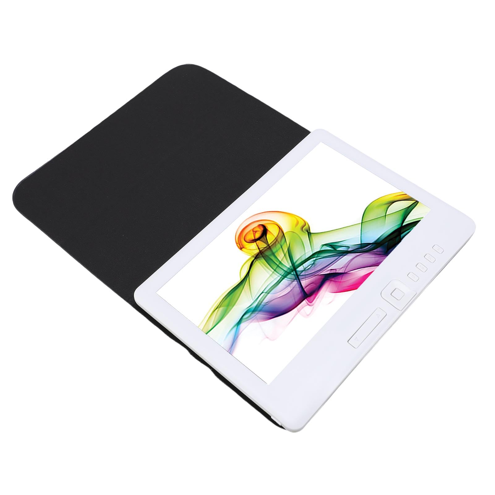 Fockety Leitor de e -books, Leitor Digital e Portátil Com Exibição Colorida de 7 Polegadas e Tampa de Proteção, Comprimido de Tinta e Com Suporte de Bateria Longa de 32 GB de Cartão (8g)