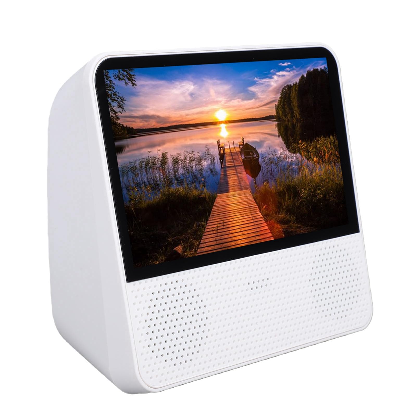 Leitor de DVD Portátil, Tela HD de 7 Polegadas (Plugue dos EUA) | 1024x600 Bluetooth 4 em 1 com USB CD AUX AV, para entretenimento doméstico em viagens de carro