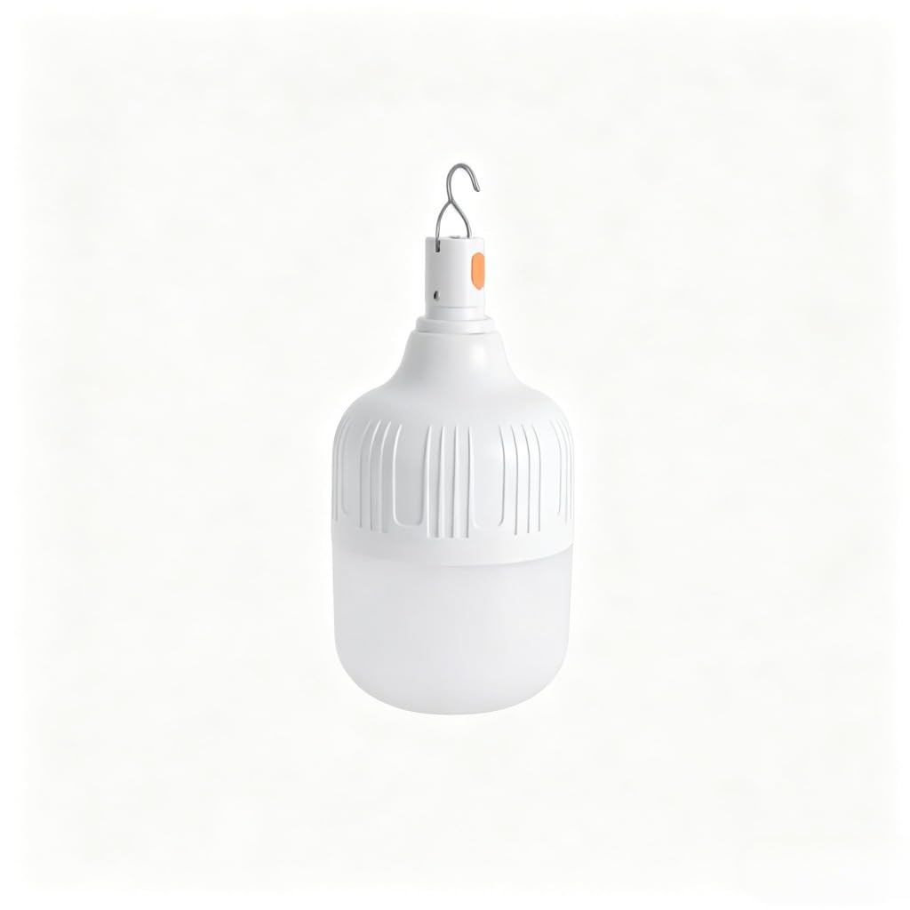 Kit 2/4 Lampião LED USB Recarregável, Portátil, Impermeável, Bateria de Longa Duração, para Camping, Pesca e Emergências (60W*2 Pcs)
