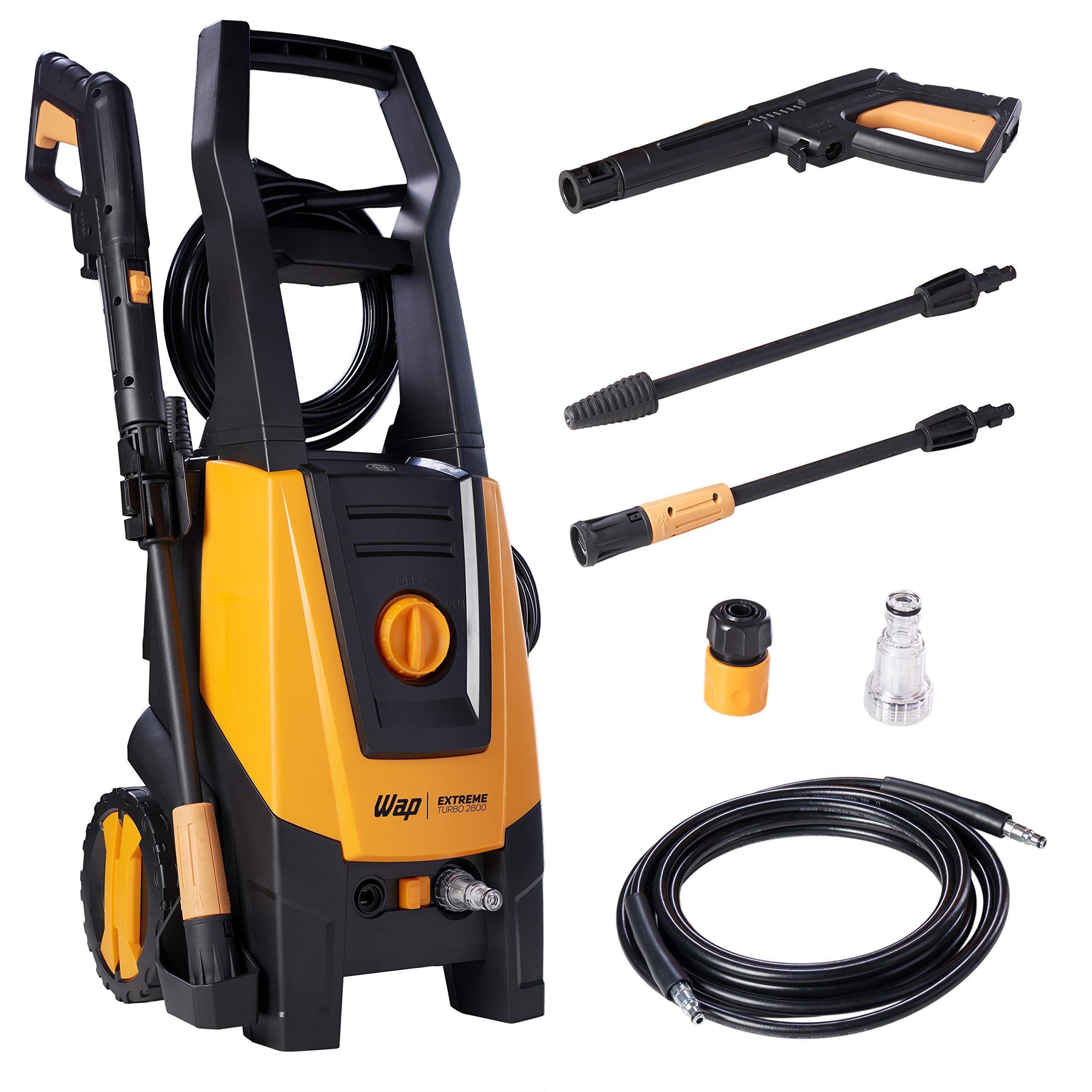 WAP Lavadora de Alta Pressão EXTREME TURBO 2800, Semi Intensivo, 360L/h, Motor de Indução, 2450psi 1900W 220V