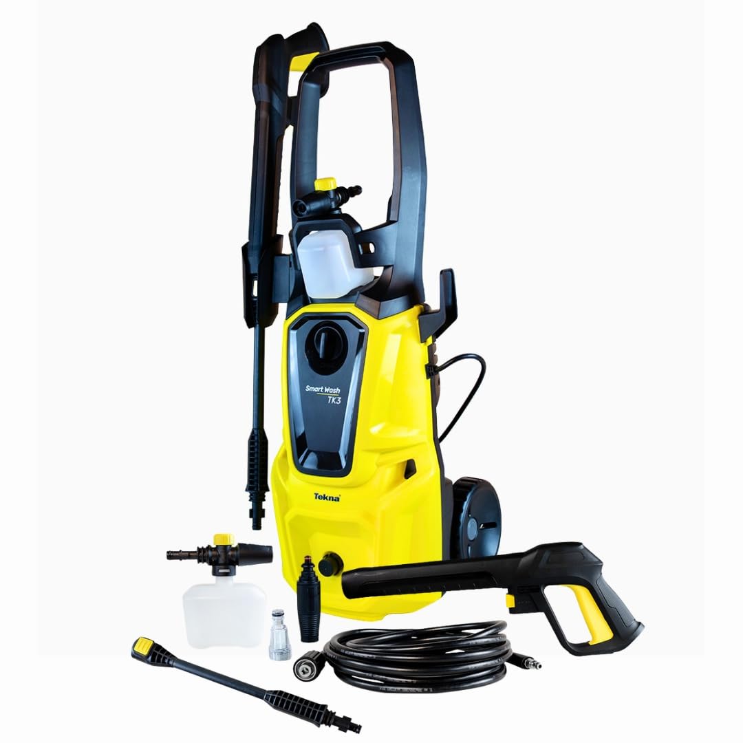 Lavadora de Alta Pressão Elétrica Tekna Smart Wash TK3 2320 PSI | 127V | 2100W | Vazão 5,3 L/min | Sucção de Água | Uso Intenso | 5210105
