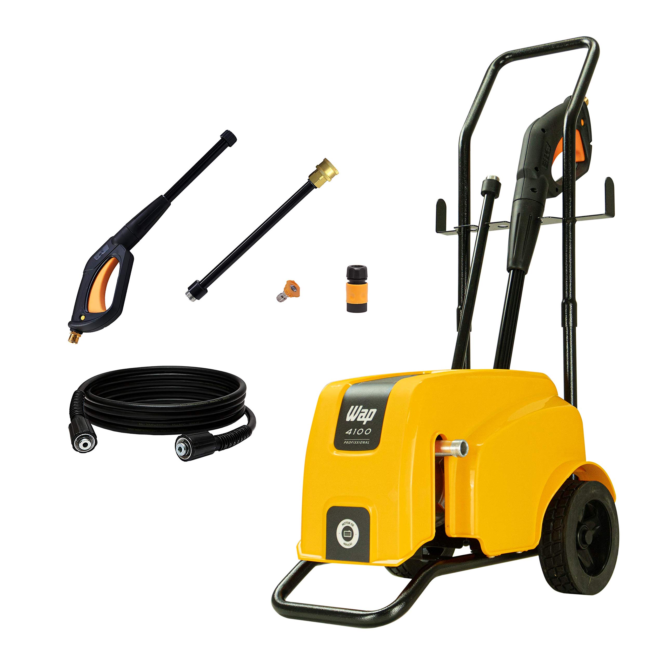 WAP Lavadora de Alta Pressão Profissional 4100, Intensivo, 500L/h, com Motor de Indução, 2000psi 2200W 220V