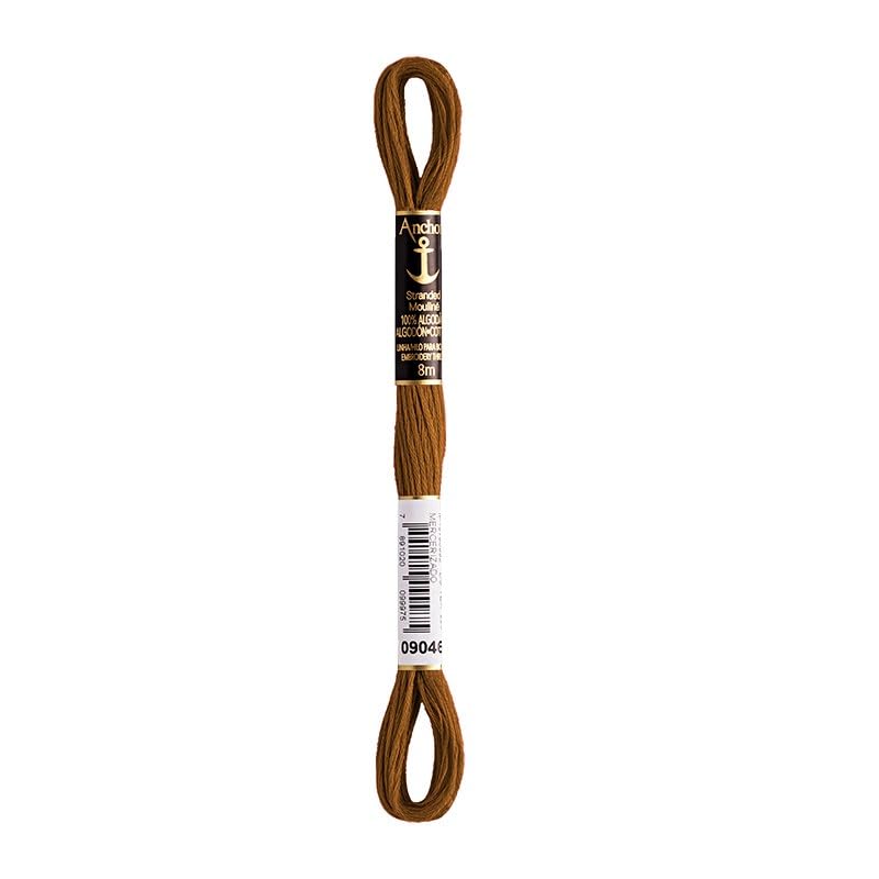 Oeste Linha Para Bordado A Mão Anchor Mouliné 100% Algodão C/8 Metros Coats