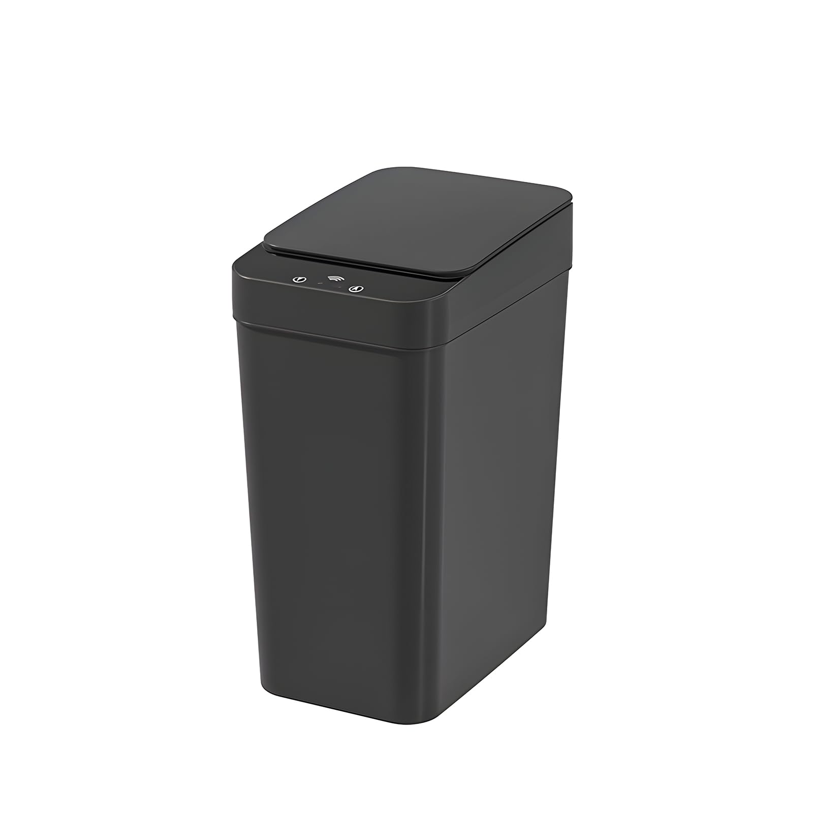 Lixeira Inteligente 12L com Sensor Automático, Tampa Touch e Movimento, Silenciosa, Design Slim, à Prova d’Água, para Banheiro, Cozinha e Quarto (Preto)