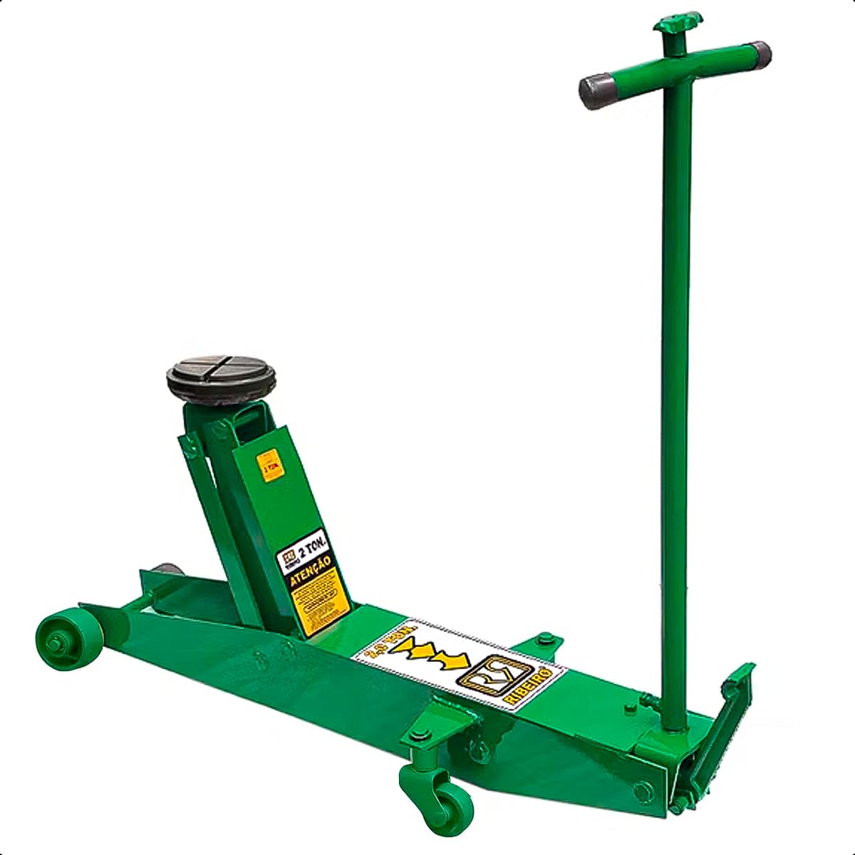 Macaco Hidráulico Jacaré Longo 2 Toneladas 132 a 540mm Profissional Acesso Profundo Estrutura Reforçada Oficina Mecânica Borracharia RM0019