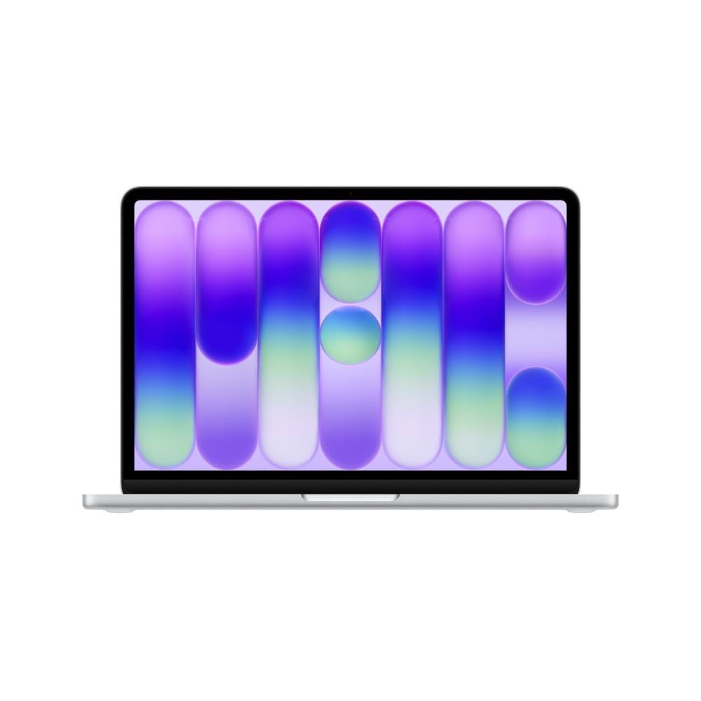 Apple 2026 MacBook Neo (13 pol. com chip A16 Pro, pensado para IA e Apple Intelligence, tela Liquid Retina, 8 GB de memória unificada, SSD de 256 GB e câmera FaceTime HD de 1080p); Prateado