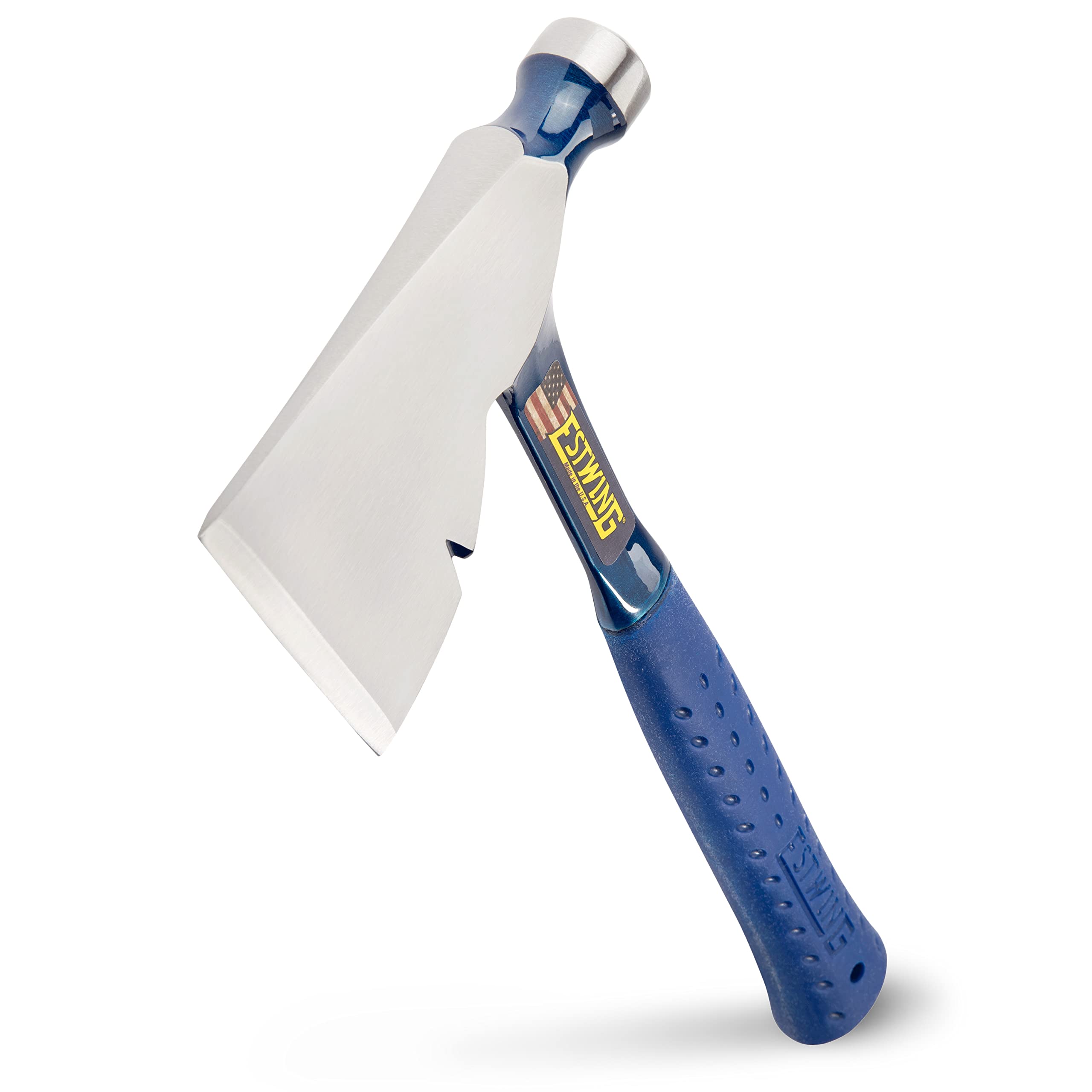 Estwing - Machadinha de carpinteiro E32H – Meio machado de 33 cm com face lisa e aderência de redução de choque – Cabo de redução de choque E3-2H