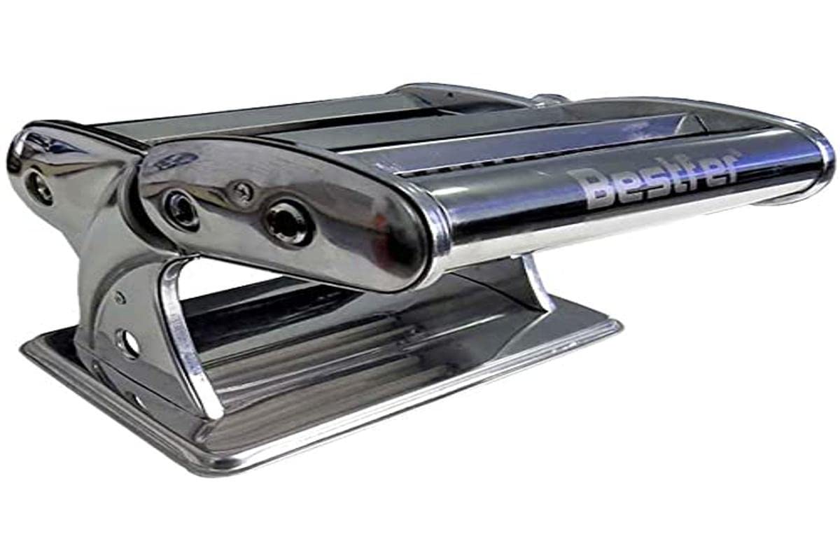 MAQUINA PARA MACARRÃO 3 TIPOS DE MASSA, 2 LÂMINAS INOX