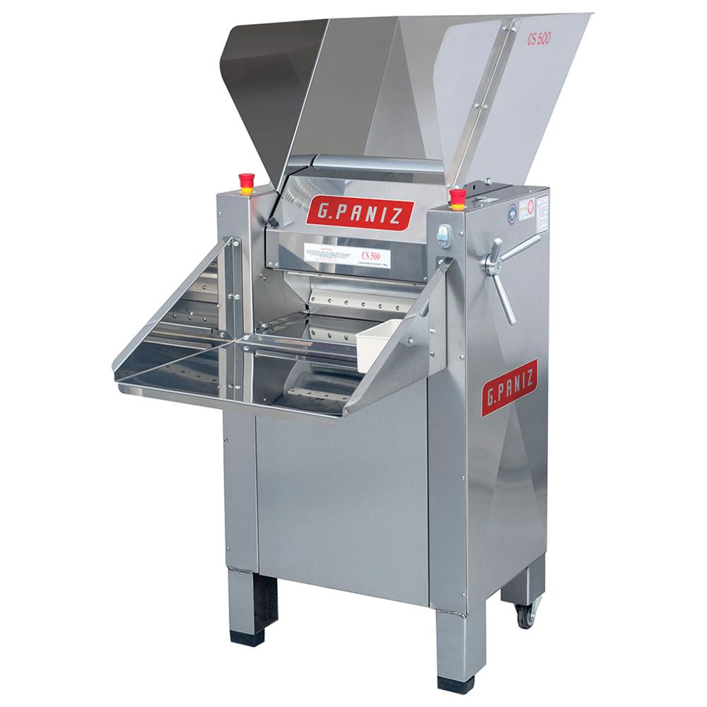Cilindro Sovador de Massas CS-500 G.Paniz para 15Kgs de Massa - Total Inox - Trifásico 220V - Trifásico