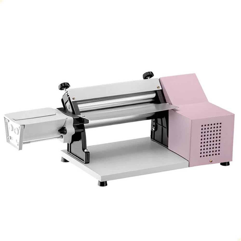 Cilindro Laminador Elétrico Malta 28 Cm Com Cortador de Talharim Rosa 220v 3127004