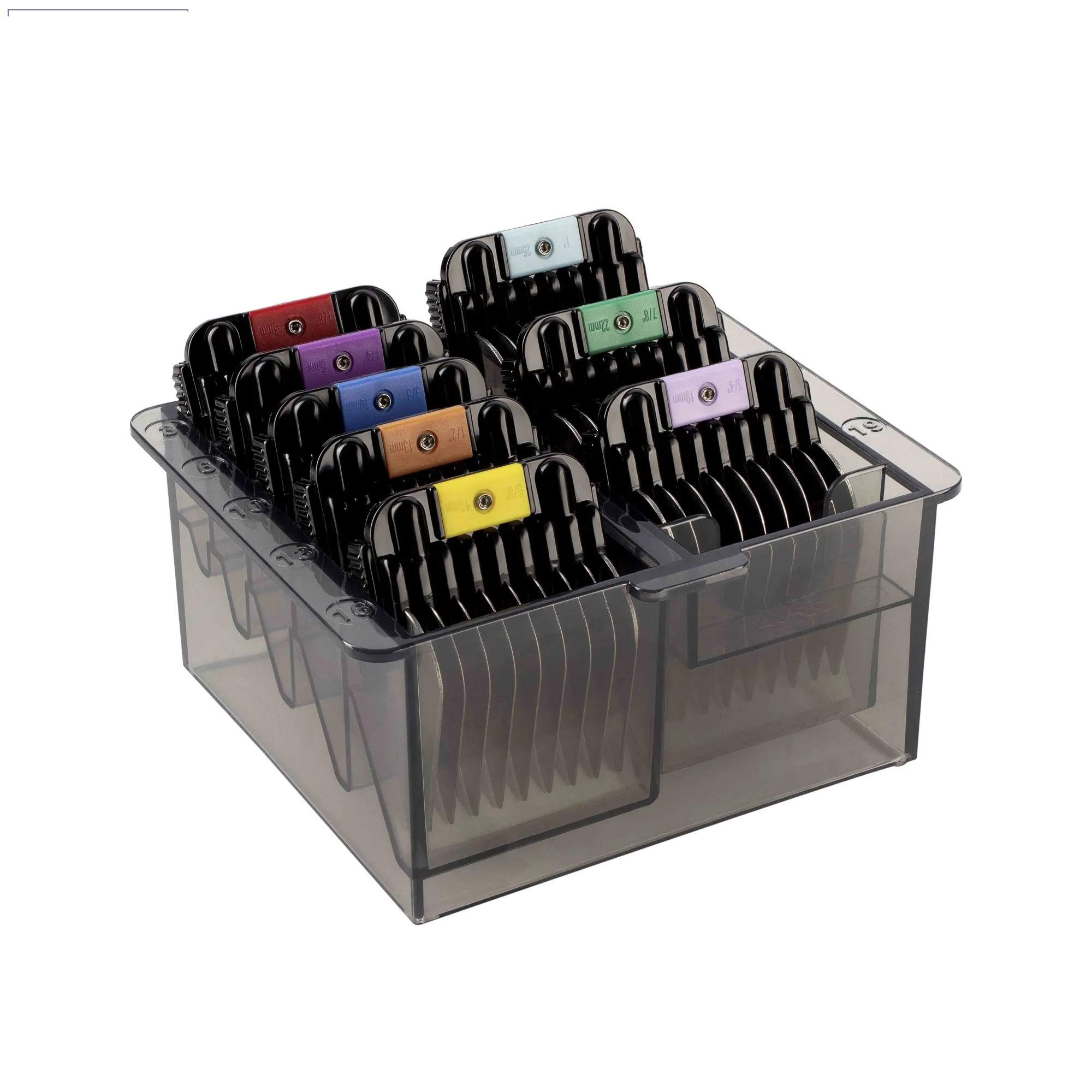Kit pentes adaptadores 8 peças em aço Propetz para máquina de tosa