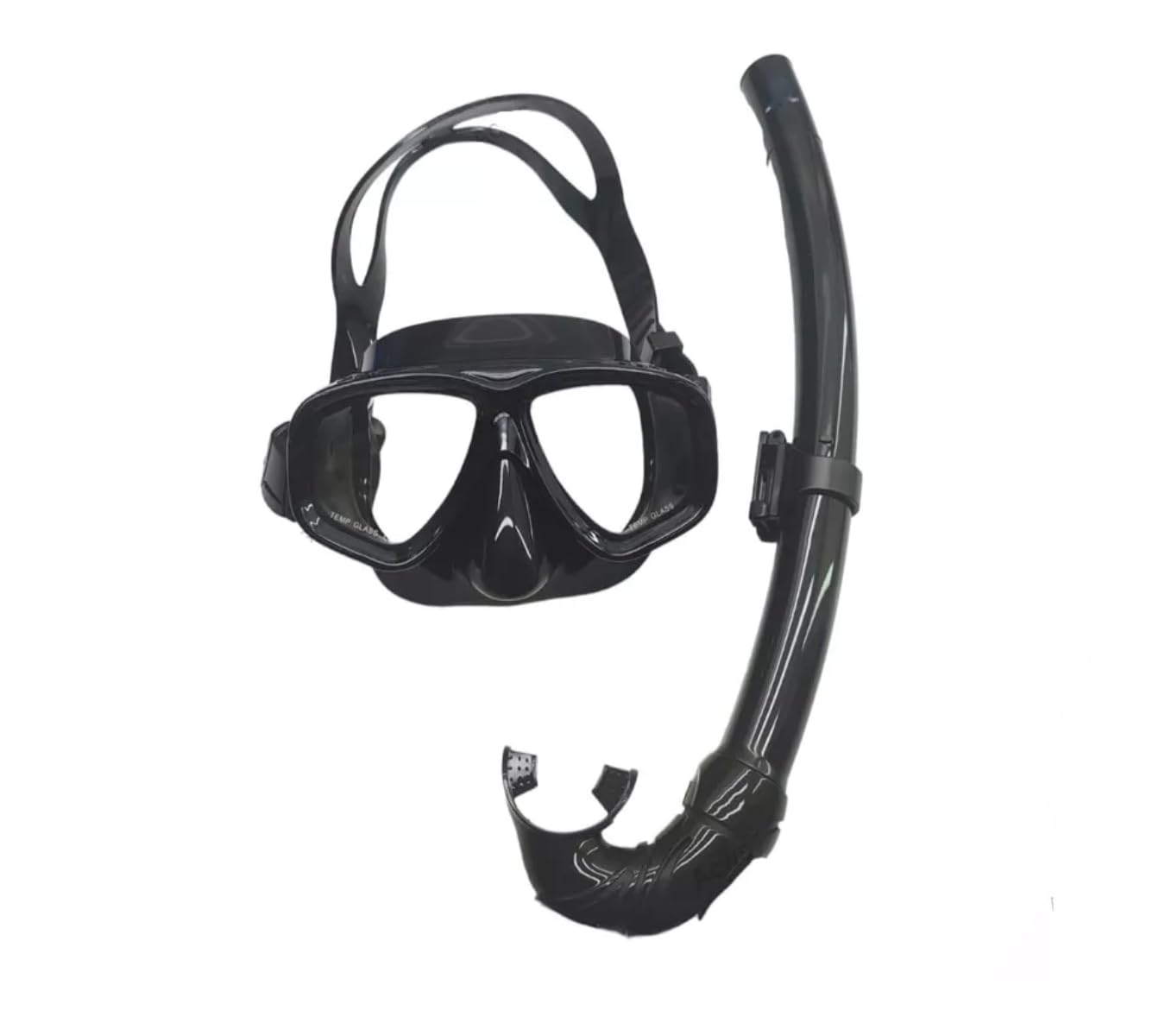 B2T Kit Snorkel E Óculos De Mergulho Profissional Banho Mar Piscina