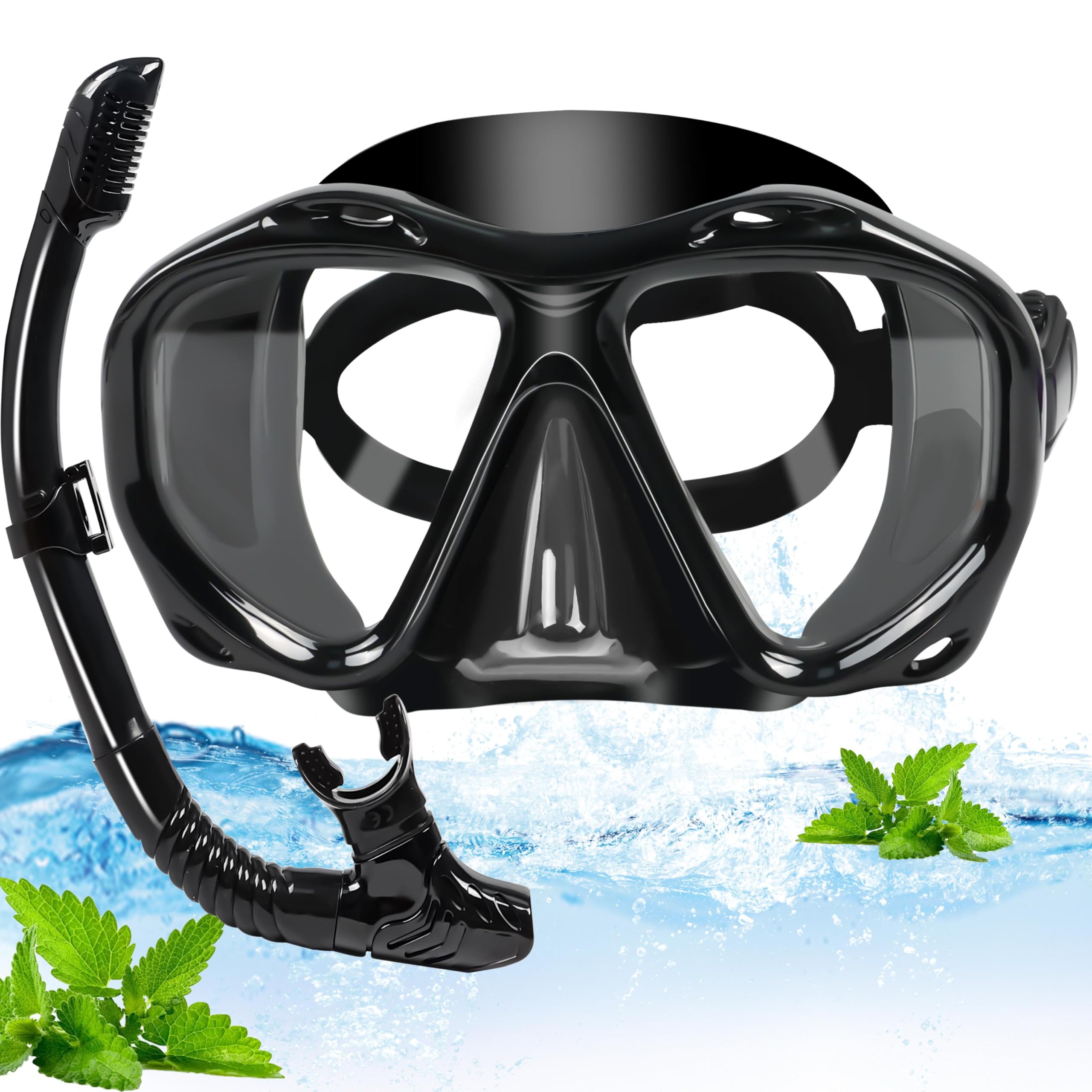Mascara de Mergulho, Máscara de Mergulho, Snorkel Adulto, Mascara Mergulho Snorkel, Oculos de Mergulho,Kit Óculos