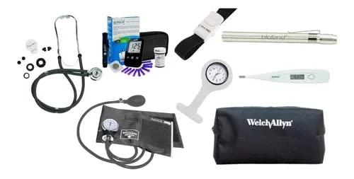 Kit Academico 8 Peças Com Medidor Glicose Lite - Premium (GRAFITE)