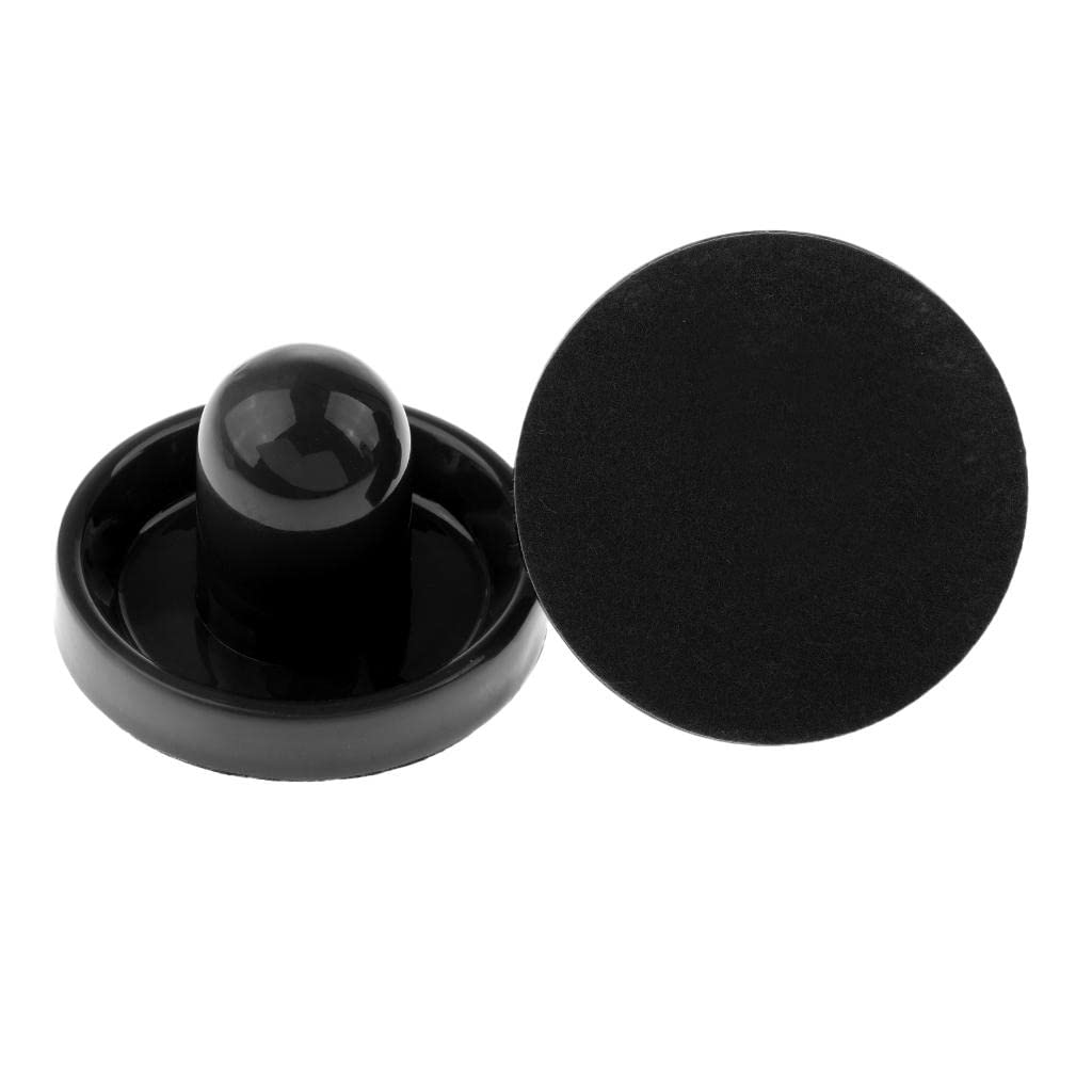 2 peças duráveis de plástico duro para mesa de hóquei Air Hockey e feltro, jogo interno