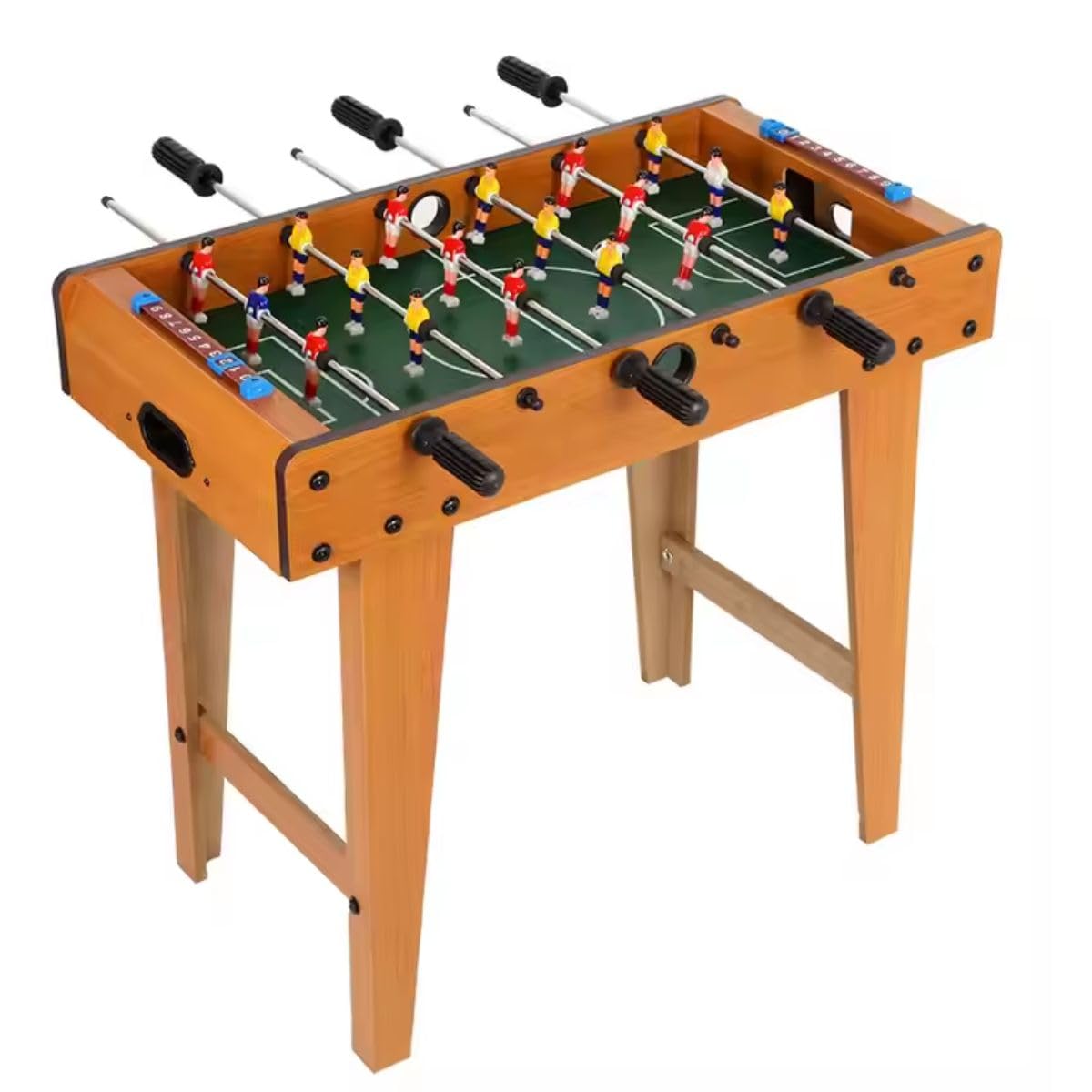 Ayumi & Yuri Mini Mesa de Jogos Portáteis Pebolim, Sinuca ou Air Hockey Madeira Resistente