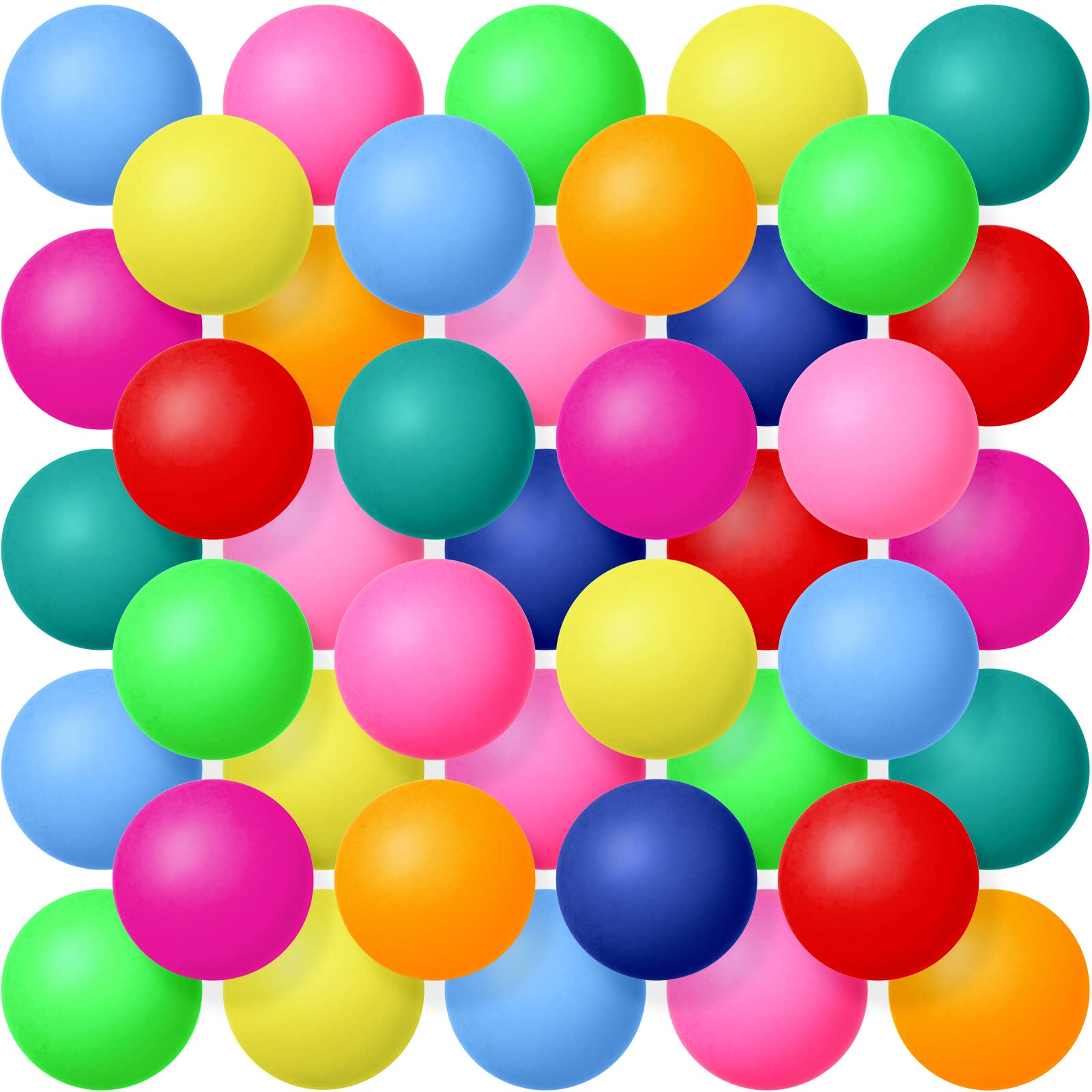 Lewtemi Pacote com 300 bolas de tênis de mesa de 2,4 g 40 mm para decoração de festa de entretenimento bolas de tênis de mesa de plástico para atividades esportivas artísticas