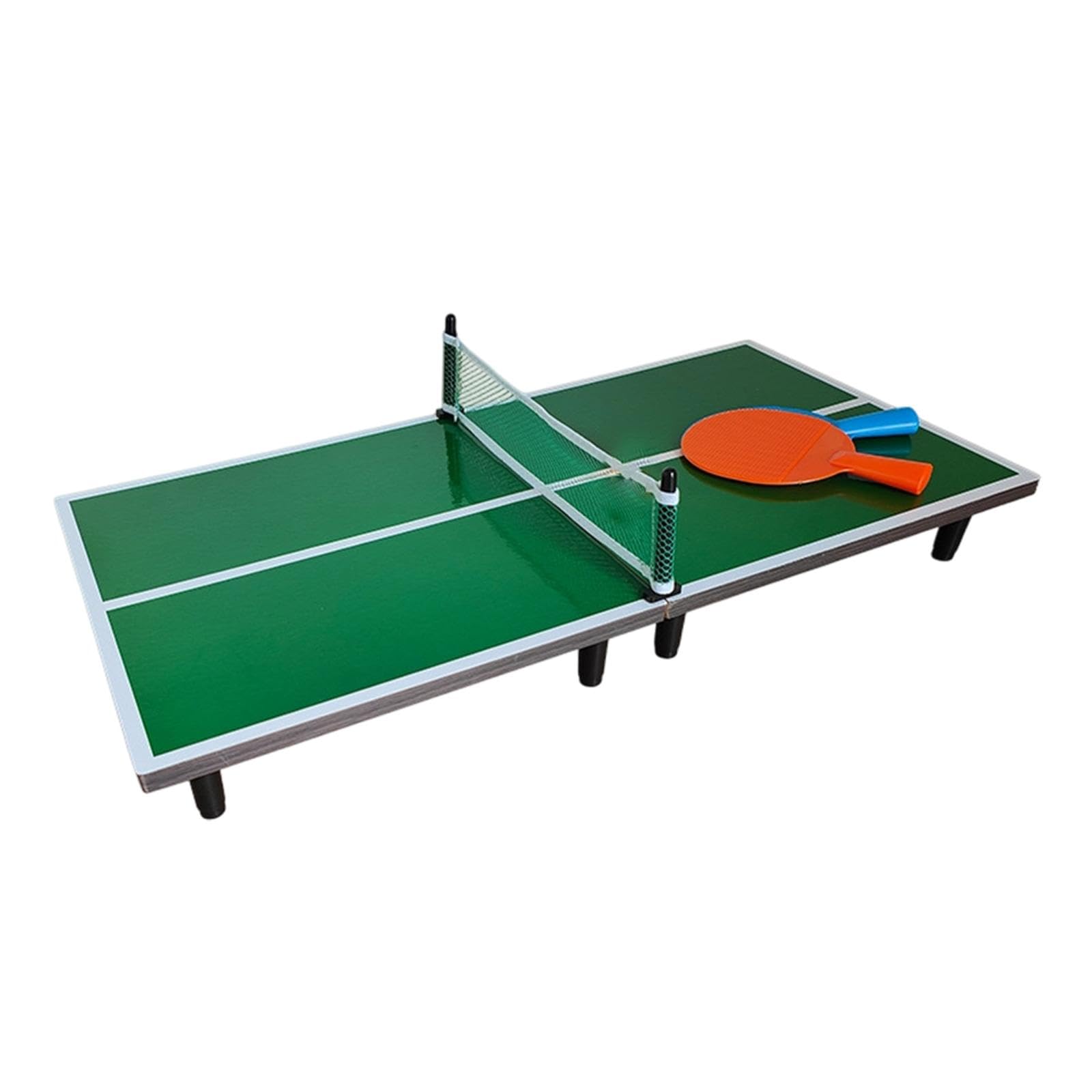 Mesa de pingue-pongue de mesa com rede, multifuncional para encontros e confraternizações.