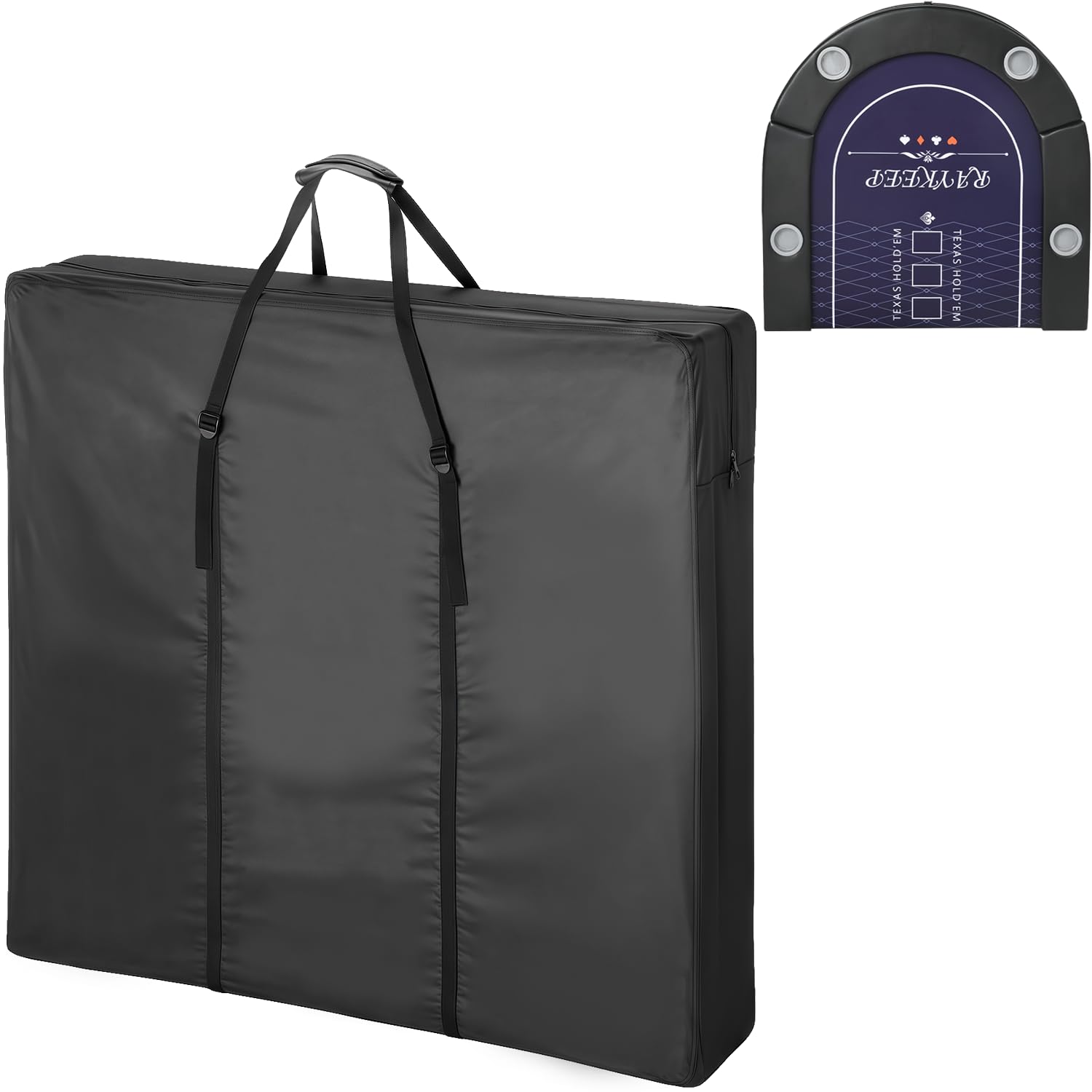 Bolsa de mesa de pôquer dobrável para 213 cm